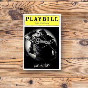 Grease Playbill Broadway Musical Refrigerator Fridge Locker‎ Tool Box Magnet